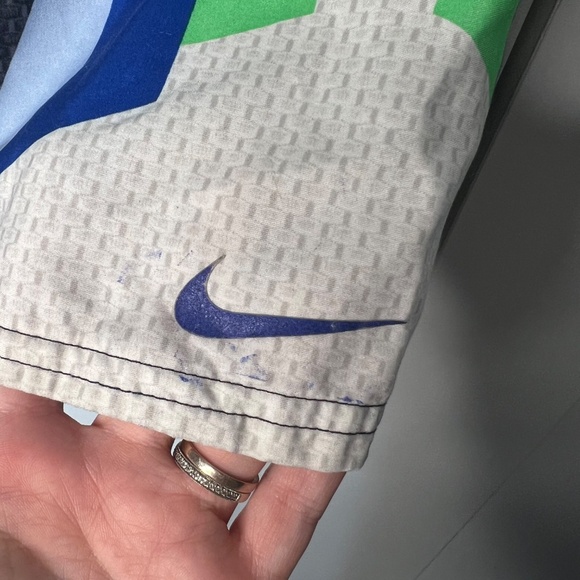 Nike Drawstring Swim Trunks Men's Size Large - Picture 2 of 8